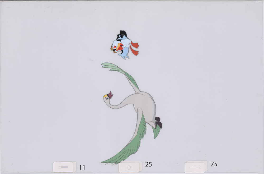 Art Cel Swan and Puffin (Sequence 11-25)