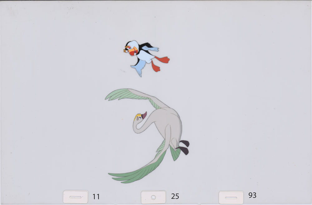 Art Cel Swan and Puffin (Sequence 11-25)