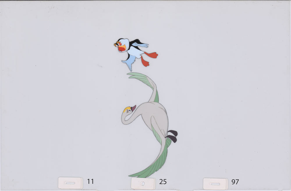 Art Cel Swan and Puffin (Sequence 11-25)