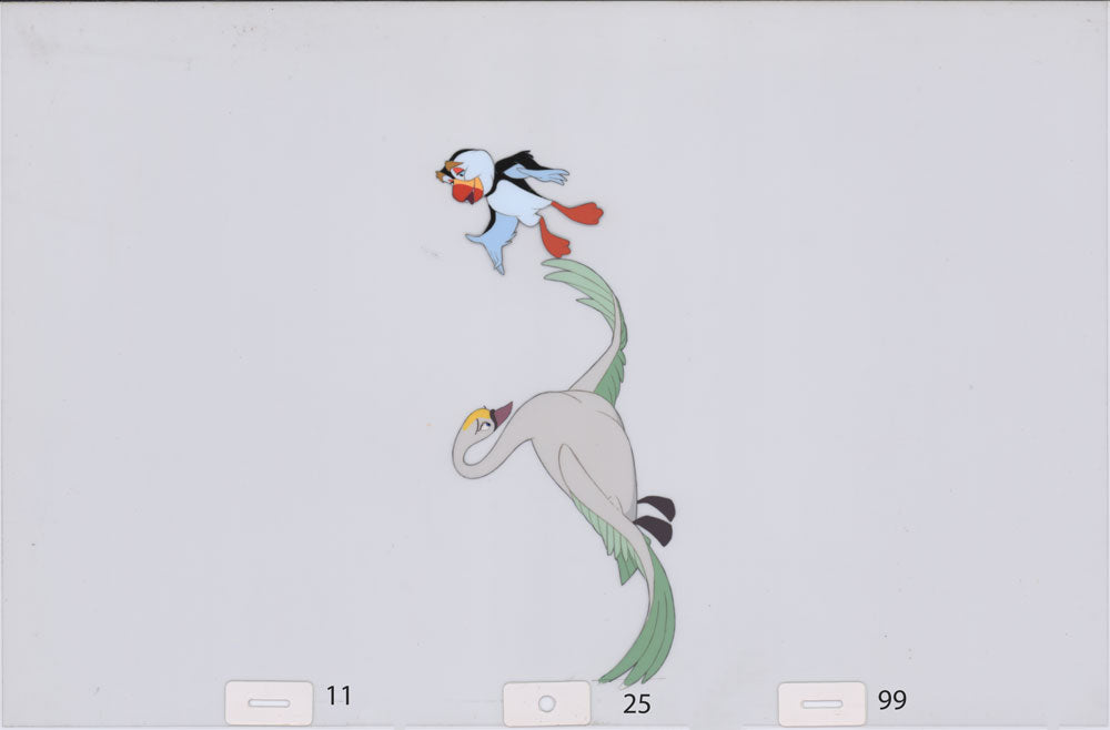Art Cel Swan and Puffin (Sequence 11-25)