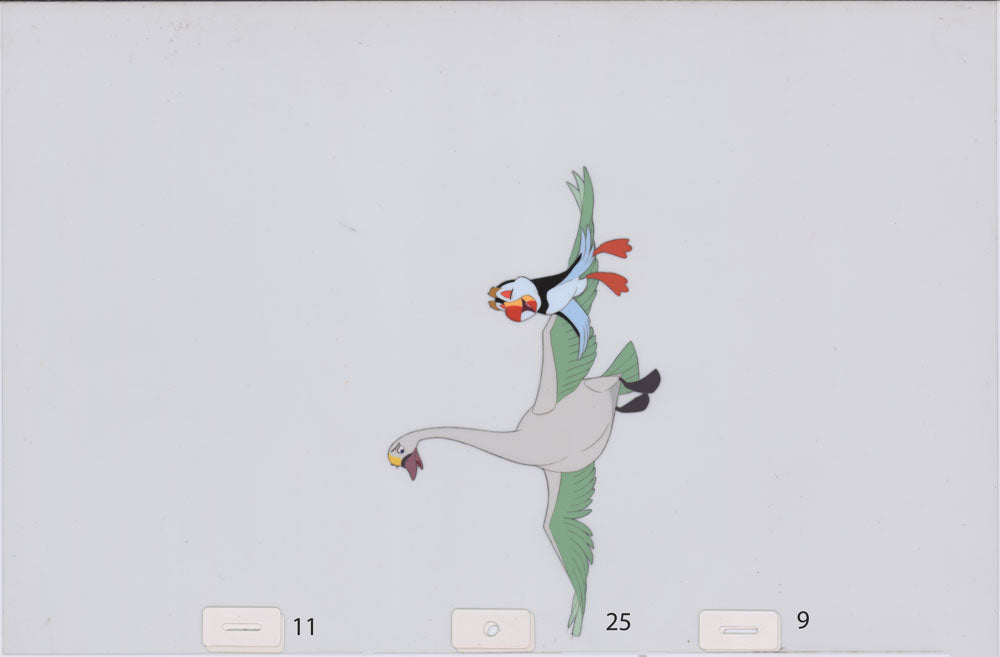 Art Cel Swan and Puffin (Sequence 11-25)