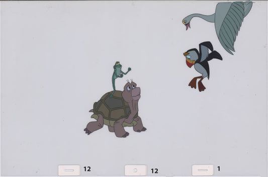 Art Cel Swan and Animals (Sequence 12-12)