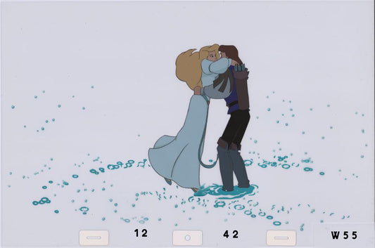 Swan Princess Celluloid Original Hand-Painted Animated Art Cel