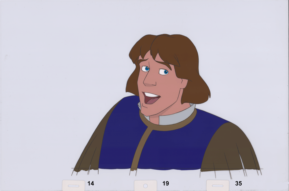 Swan Princess Celluloid Original Hand-Painted Animated Art Cel