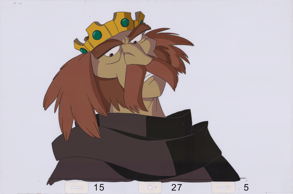 Art Cel Rothbart (Sequence 15-27) | Celluloid Art The Swan Princess