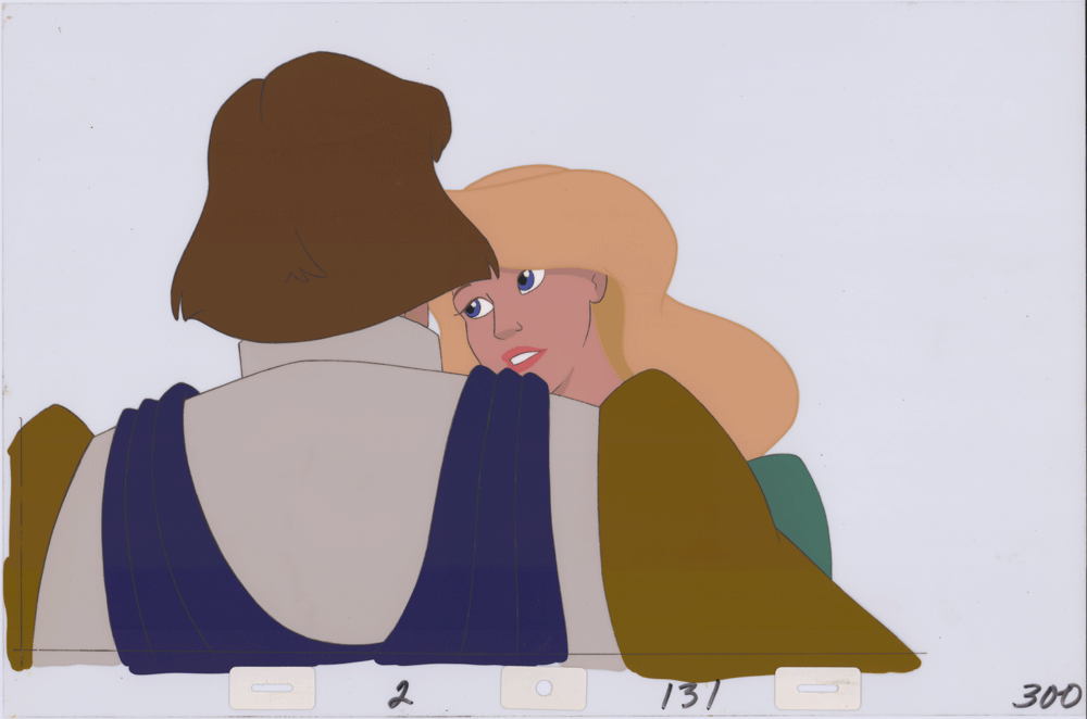 Swan Princess Celluloid Original Hand-Painted Animated Art Cel