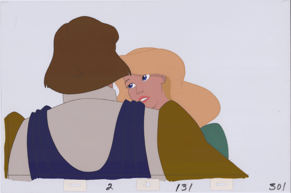 Swan Princess Celluloid Original Hand-Painted Animated Art Cel