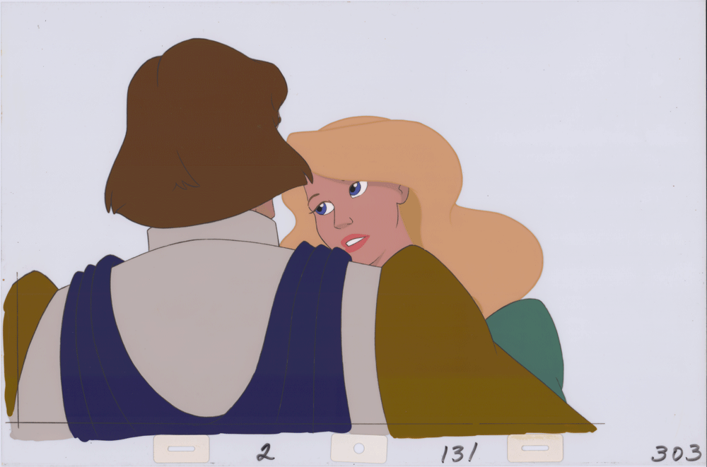 Swan Princess Celluloid Original Hand-Painted Animated Art Cel