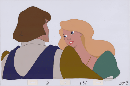 Swan Princess Celluloid Original Hand-Painted Animated Art Cel