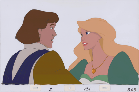 Swan Princess Celluloid Original Hand-Painted Animated Art Cel