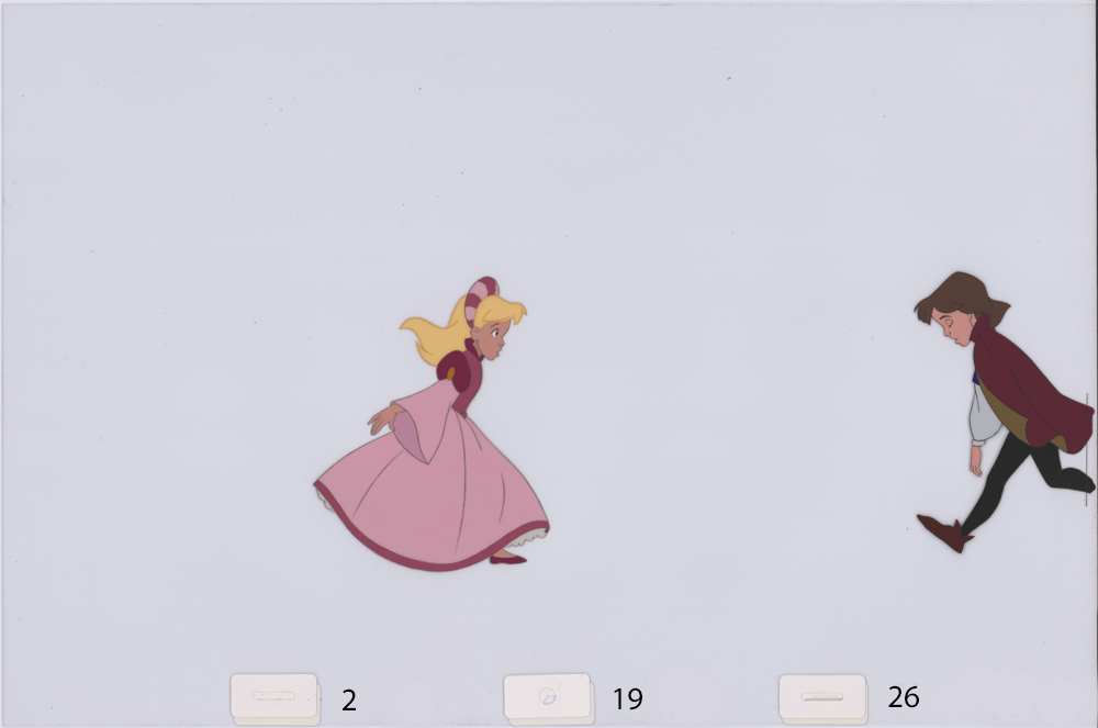 Swan Princess Celluloid Original Hand-Painted Animated Art Cel