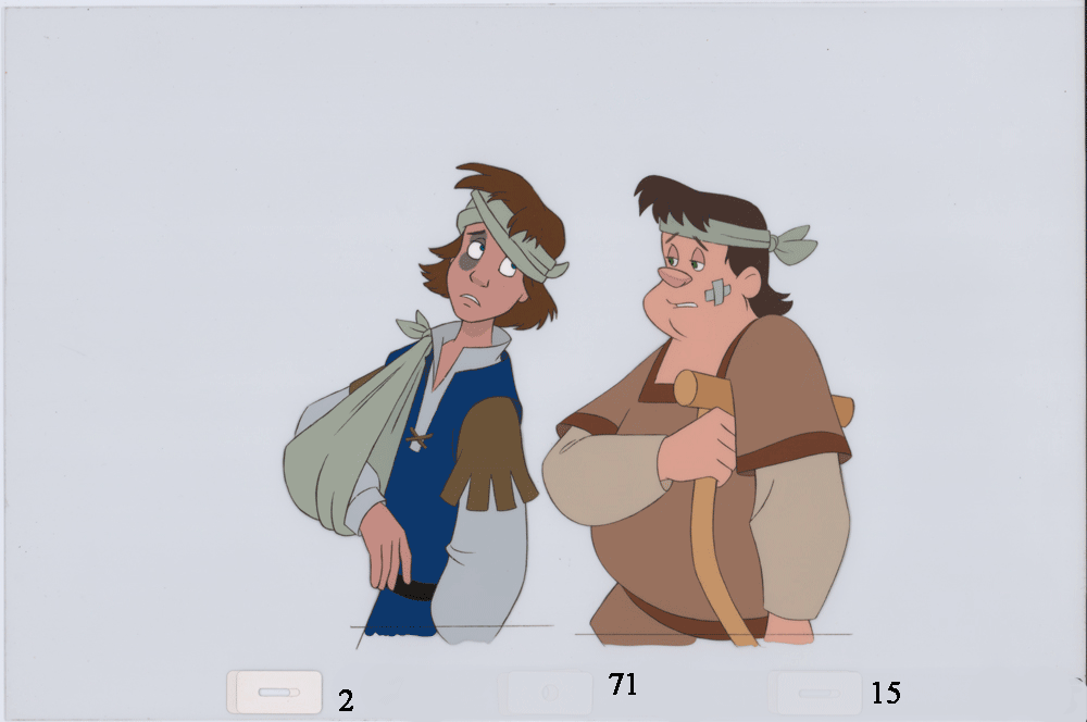 Art Cels Derek & Bromley (Sequence 2-71)