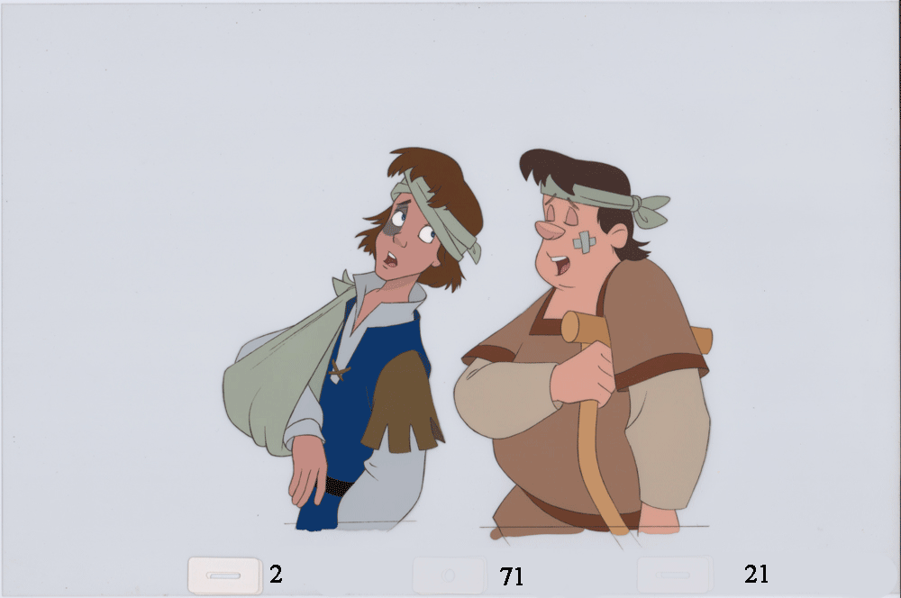 Art Cels Derek & Bromley (Sequence 2-71)