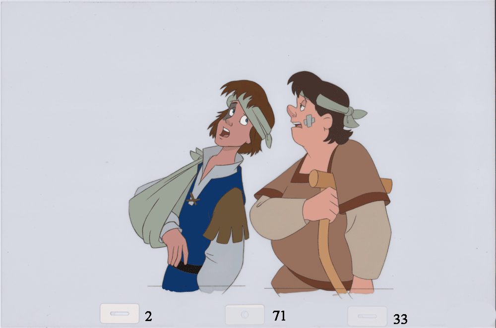 Art Cels Derek & Bromley (Sequence 2-71)