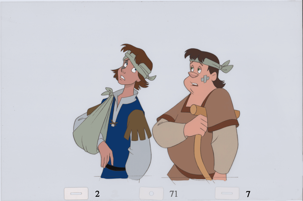 Art Cels Derek & Bromley (Sequence 2-71)