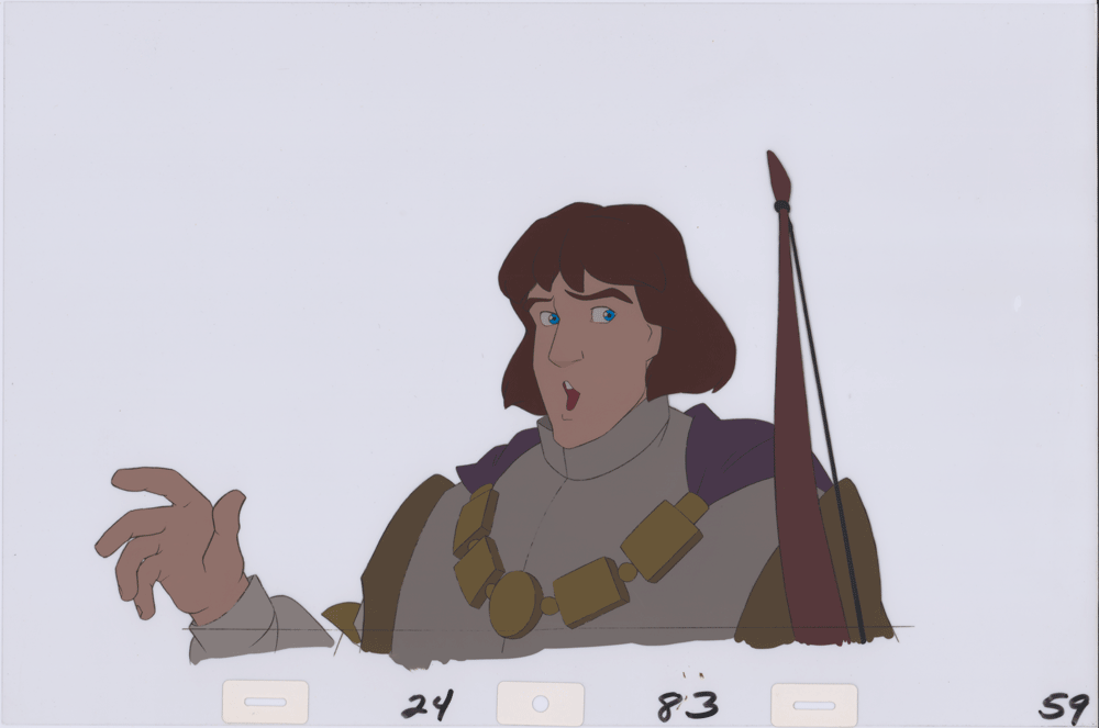 Swan Princess Celluloid Original Hand-Painted Animated Art Cel
