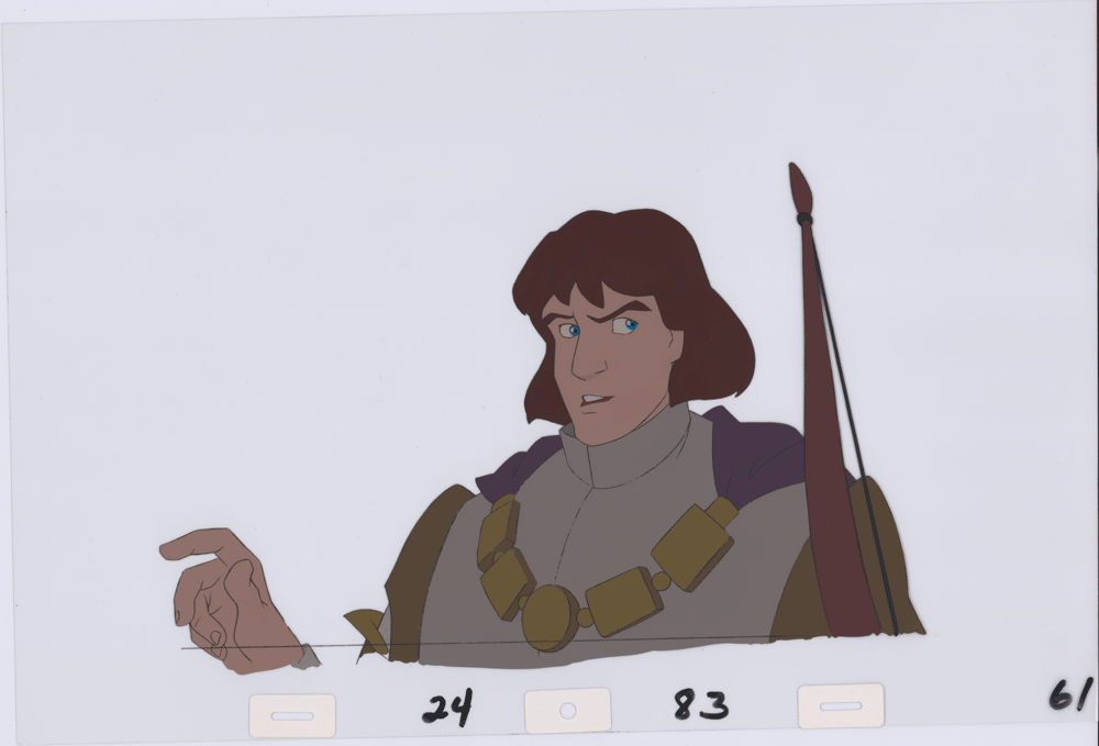 Swan Princess Celluloid Original Hand-Painted Animated Art Cel