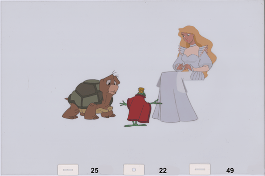 Swan Princess Celluloid Original Hand-Painted Animated Art Cel