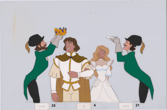 Swan Princess Celluloid Original Hand-Painted Animated Art Cel