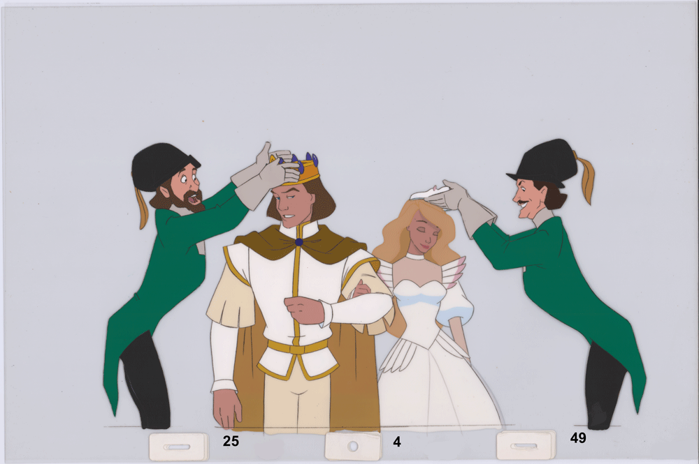 Swan Princess Celluloid Original Hand-Painted Animated Art Cel