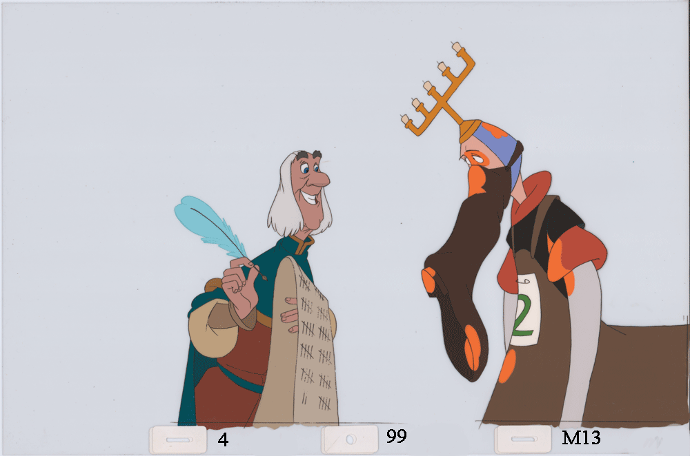 Swan Princess Celluloid Original Hand-Painted Animated Art Cel