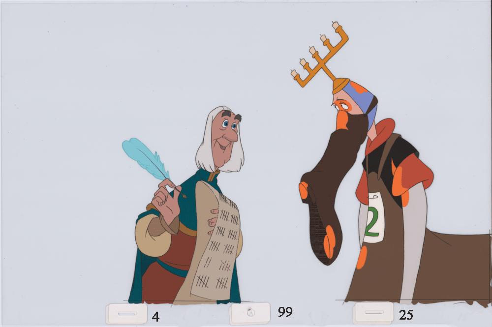 Swan Princess Celluloid Original Hand-Painted Animated Art Cel