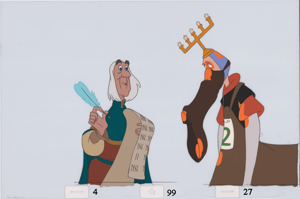 Swan Princess Celluloid Original Hand-Painted Animated Art Cel
