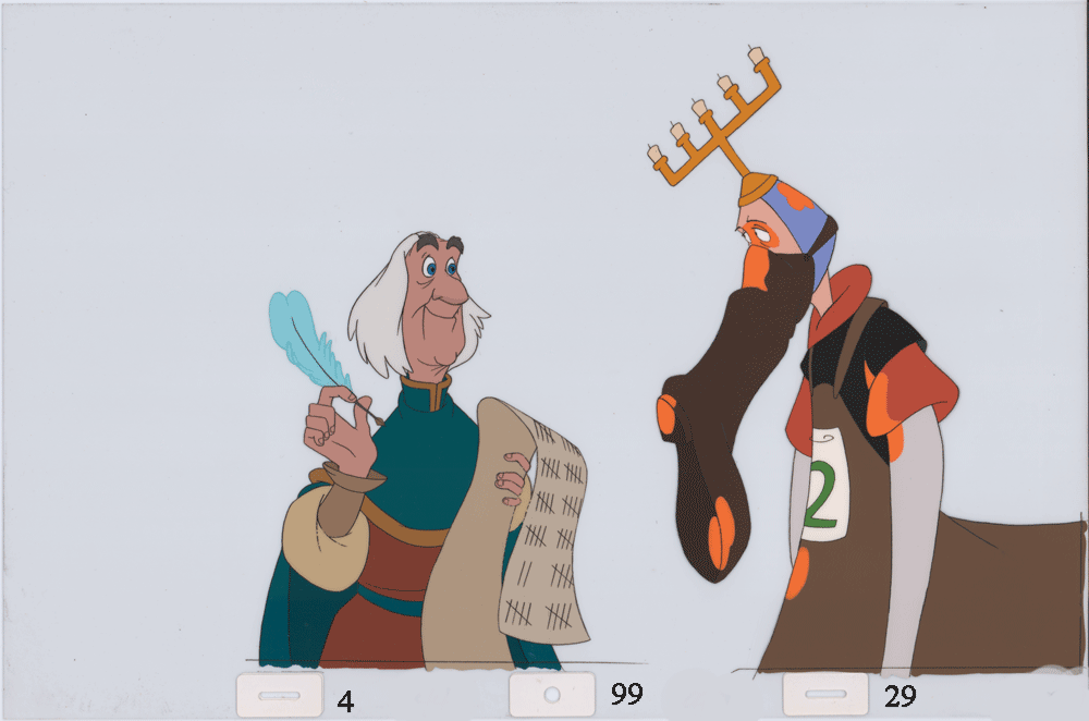 Swan Princess Celluloid Original Hand-Painted Animated Art Cel