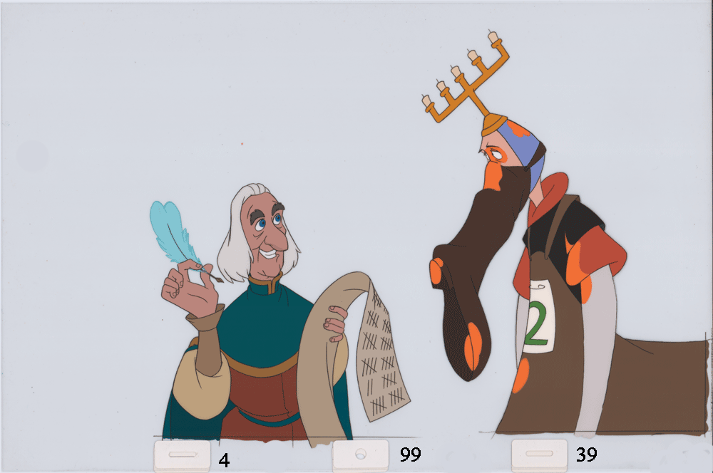 Swan Princess Celluloid Original Hand-Painted Animated Art Cel