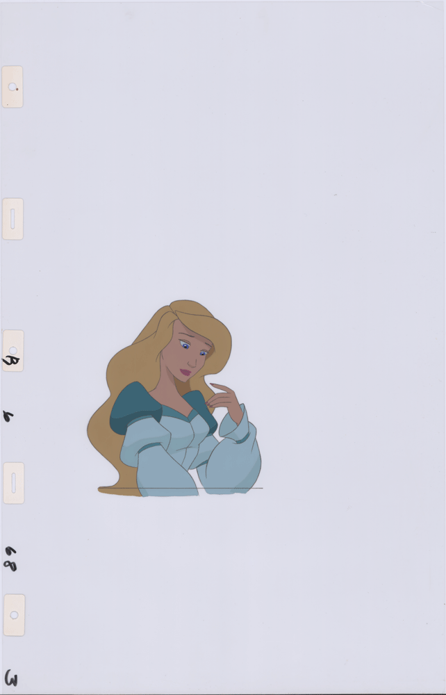 Swan Princess Celluloid Original Hand-Painted Animated Art Cel