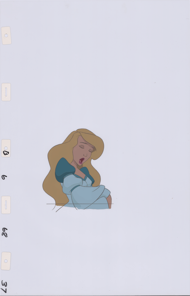 Swan Princess Celluloid Original Hand-Painted Animated Art Cel