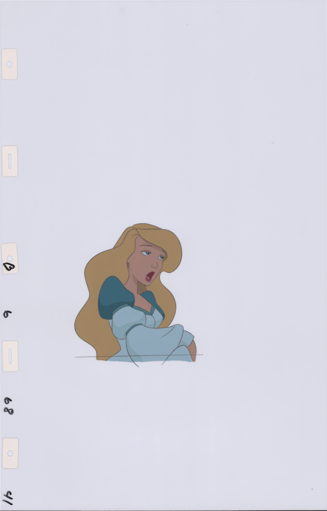 Swan Princess Celluloid Original Hand-Painted Animated Art Cel