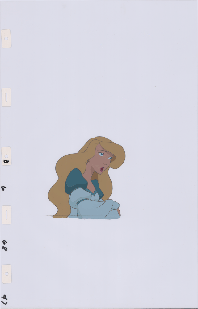 Swan Princess Celluloid Original Hand-Painted Animated Art Cel