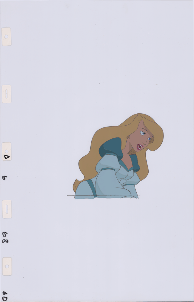 Swan Princess Celluloid Original Hand-Painted Animated Art Cel