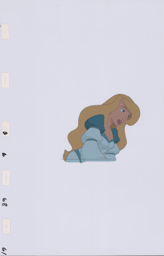 Swan Princess Celluloid Original Hand-Painted Animated Art Cel