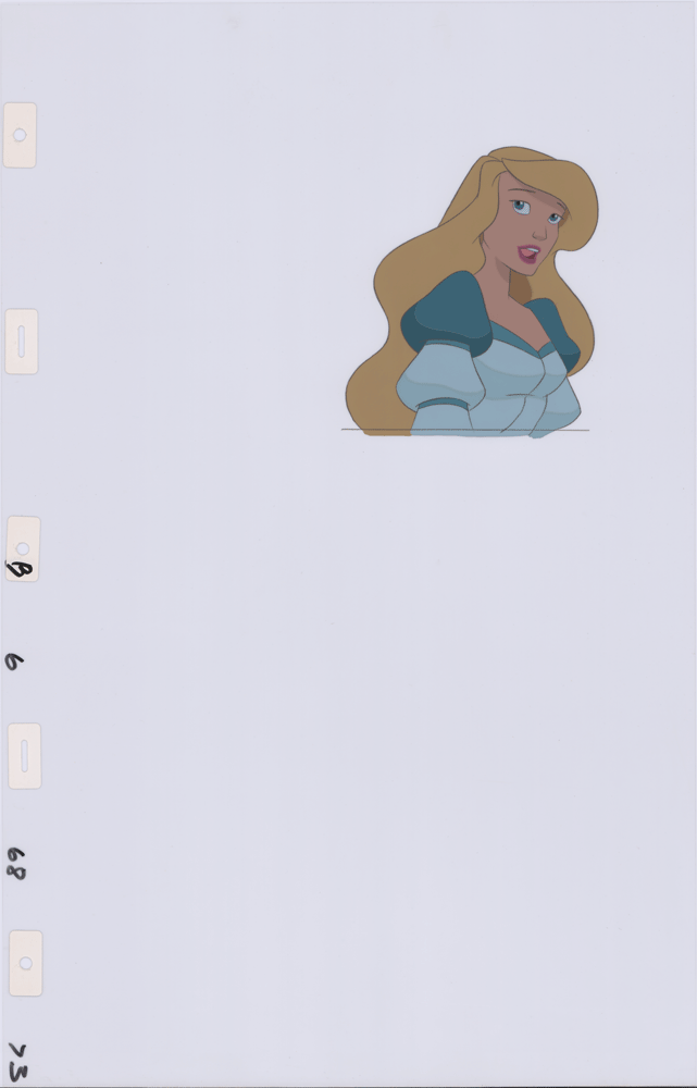 Swan Princess Celluloid Original Hand-Painted Animated Art Cel