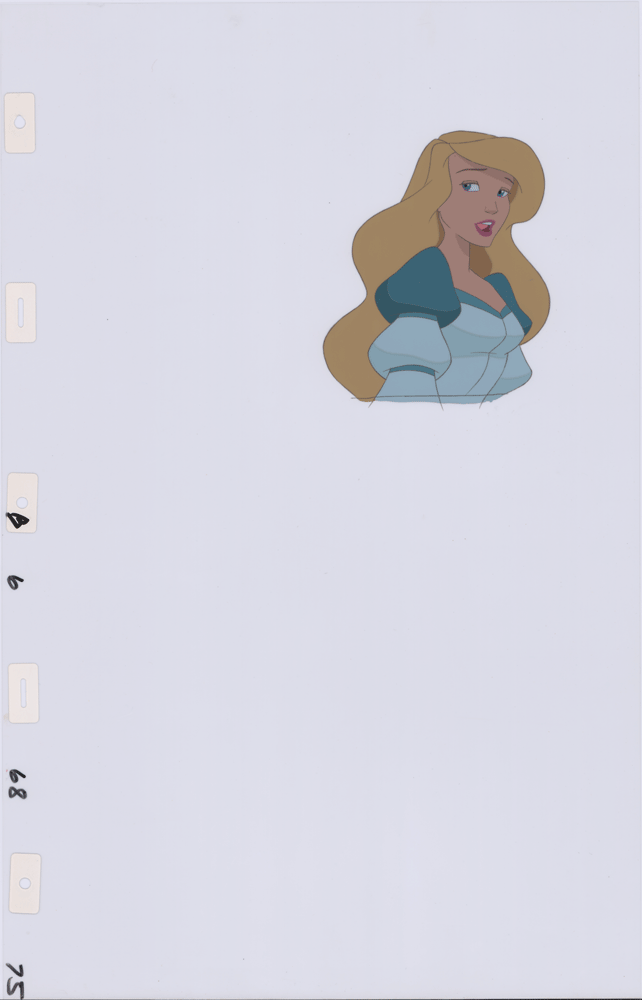 Swan Princess Celluloid Original Hand-Painted Animated Art Cel