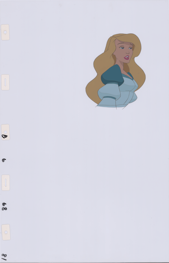 Swan Princess Celluloid Original Hand-Painted Animated Art Cel