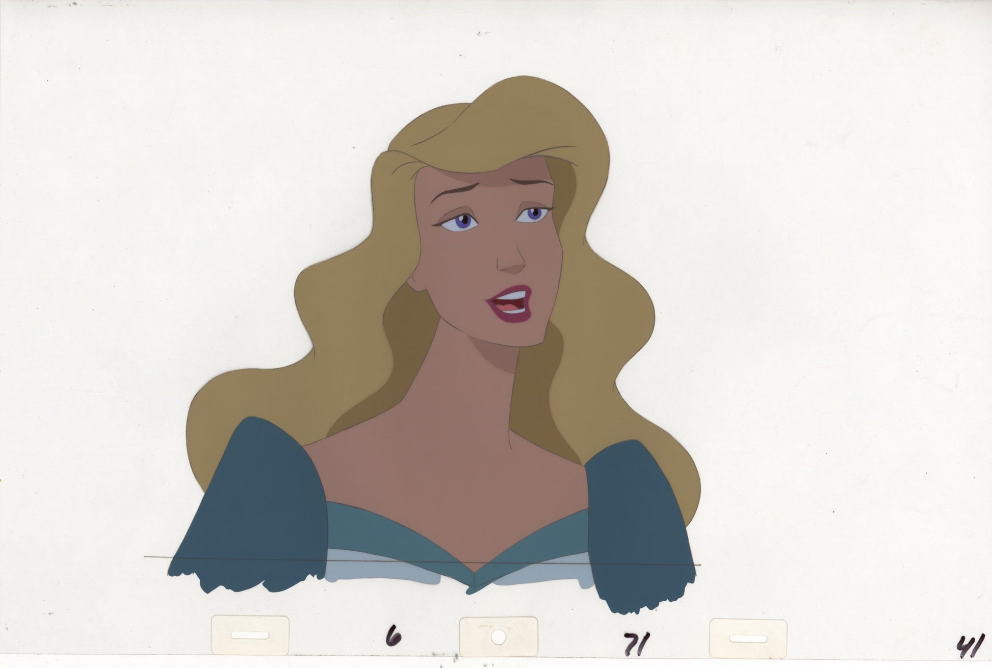 Swan Princess Celluloid Original Hand-Painted Animated Art Cel