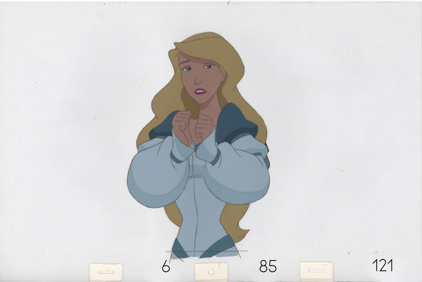 Swan Princess Celluloid Original Hand-Painted Animated Art Cel