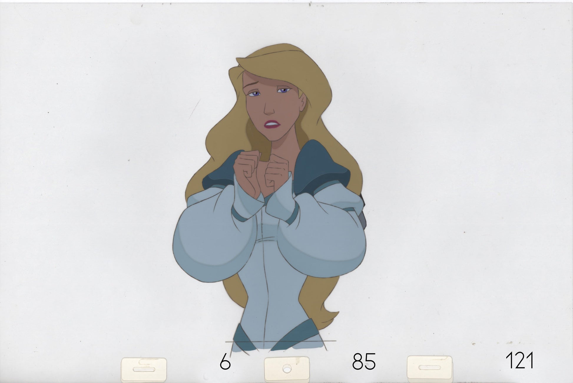 Swan Princess Celluloid Original Hand-Painted Animated Art Cel