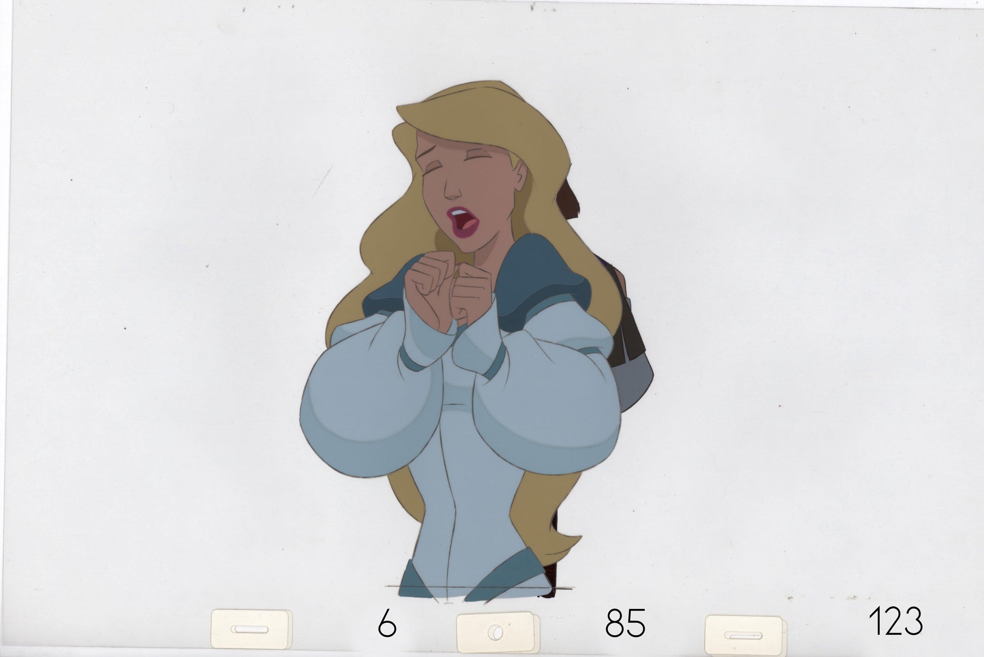 Swan Princess Celluloid Original Hand-Painted Animated Art Cel