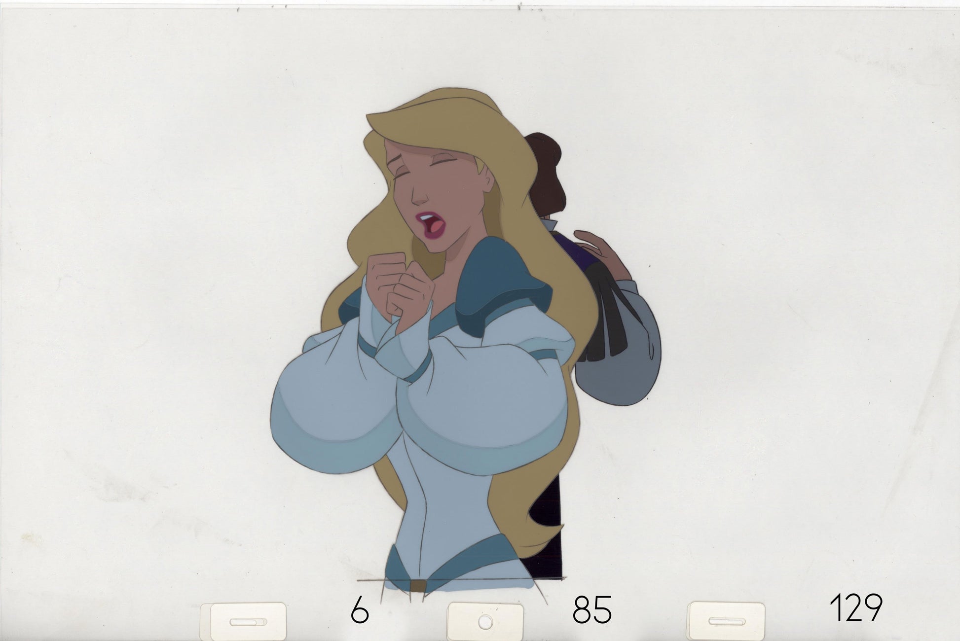 Swan Princess Celluloid Original Hand-Painted Animated Art Cel