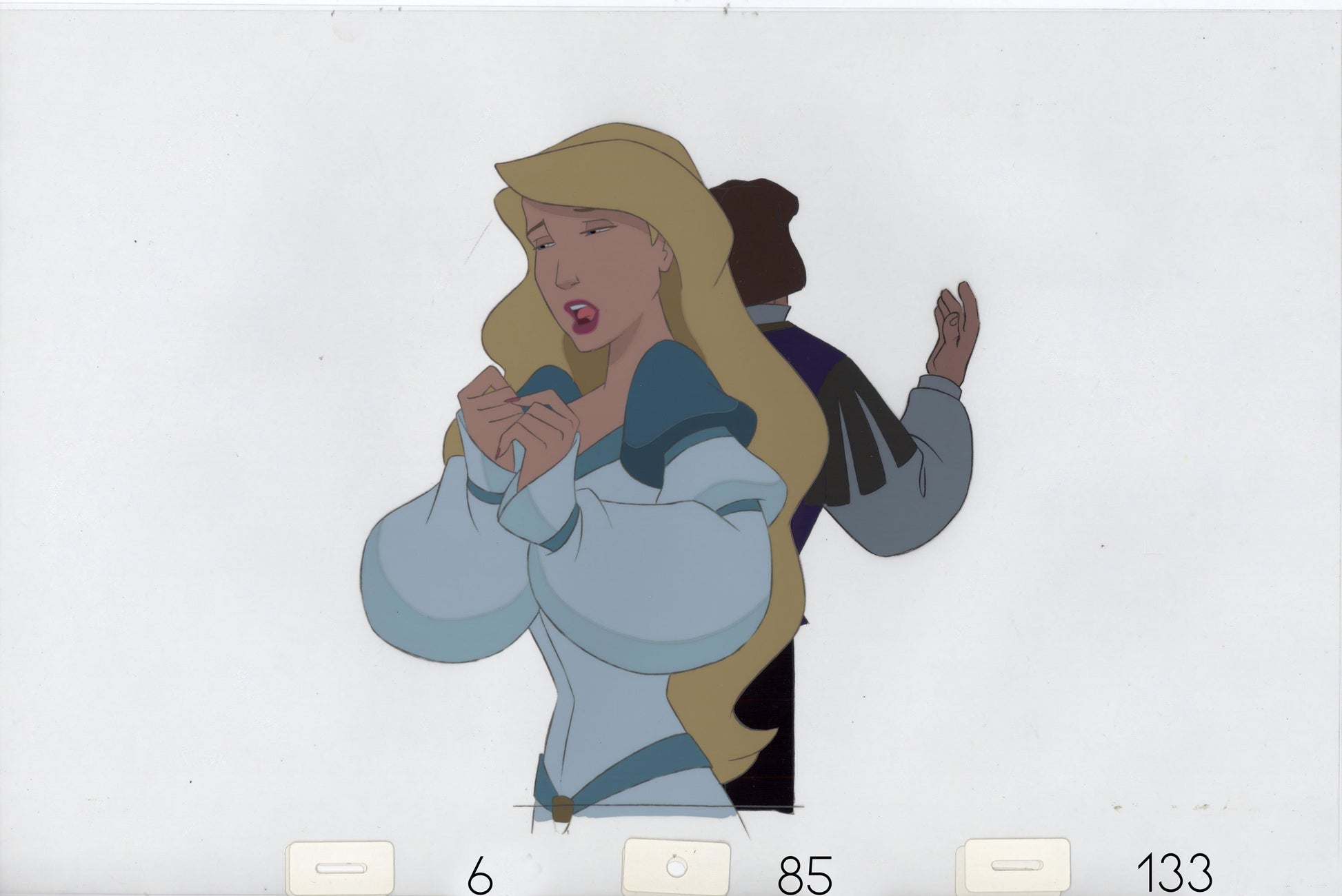 Swan Princess Celluloid Original Hand-Painted Animated Art Cel