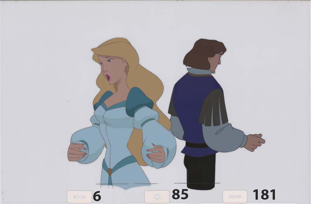 Art Cels Derek & Odette (Sequence 6-85)