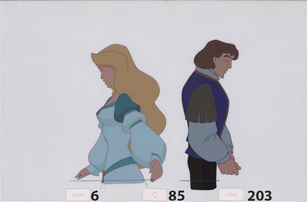 Art Cels Derek & Odette (Sequence 6-85)