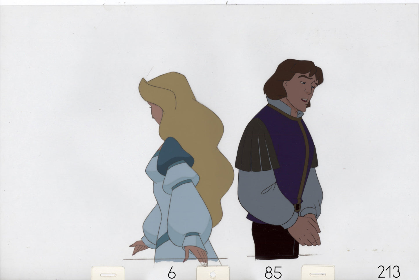 Swan Princess Celluloid Original Hand-Painted Animated Art Cel