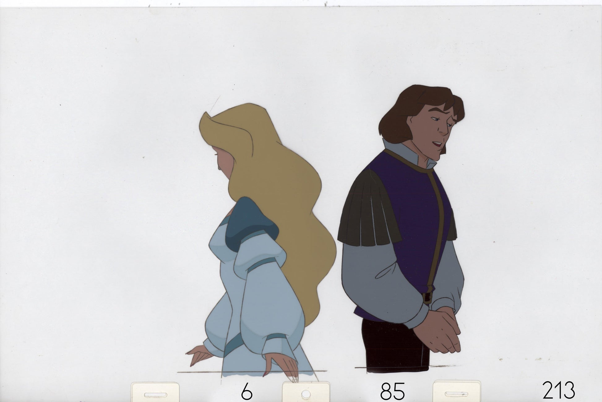 Swan Princess Celluloid Original Hand-Painted Animated Art Cel