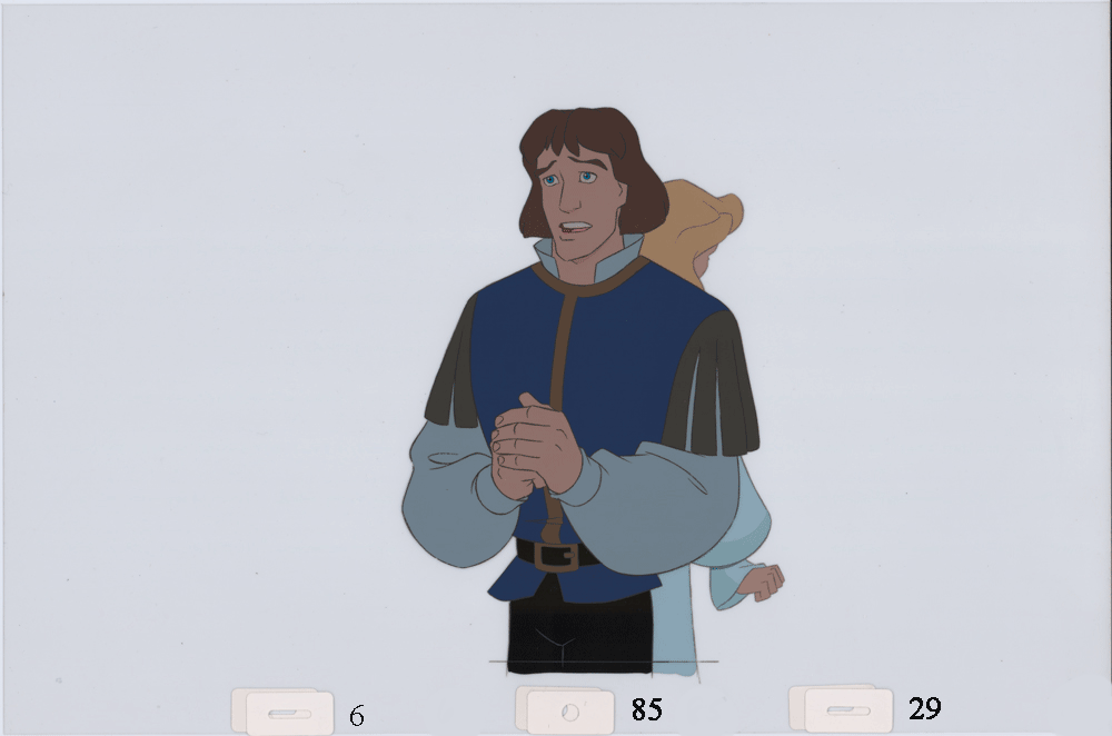 Swan Princess Celluloid Original Hand-Painted Animated Art Cel