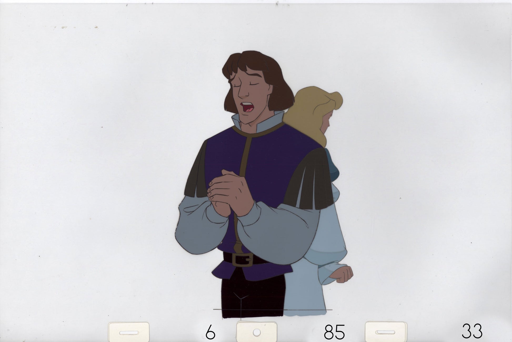 Swan Princess Celluloid Original Hand-Painted Animated Art Cel